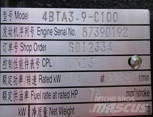 Cummins 4BTA3.9-C100 Motorer
