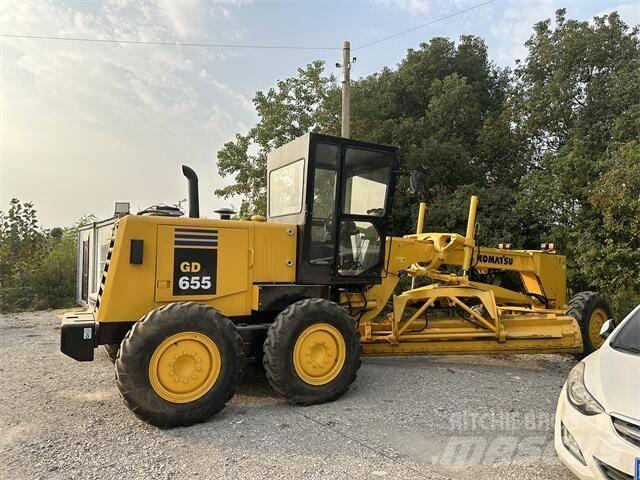 Komatsu GD655 Väghyvlar