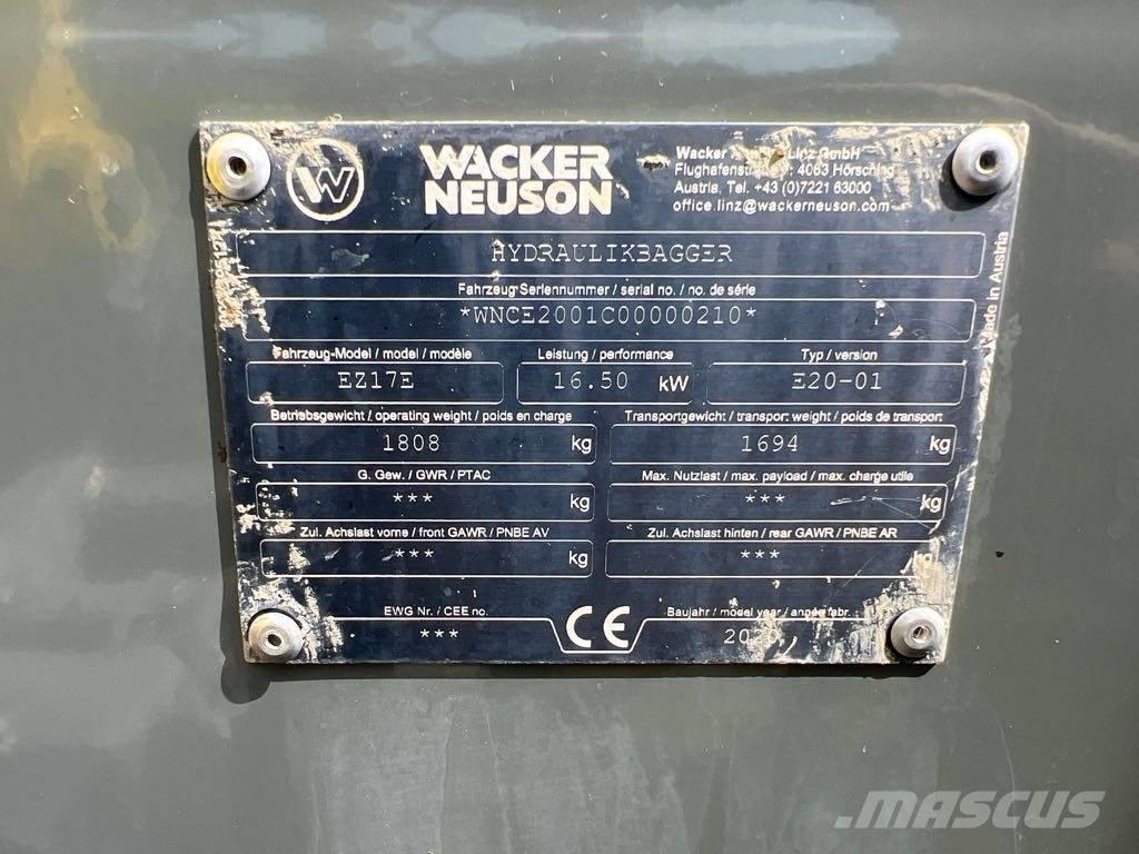 Wacker Neuson EZ17e Bandgrävare