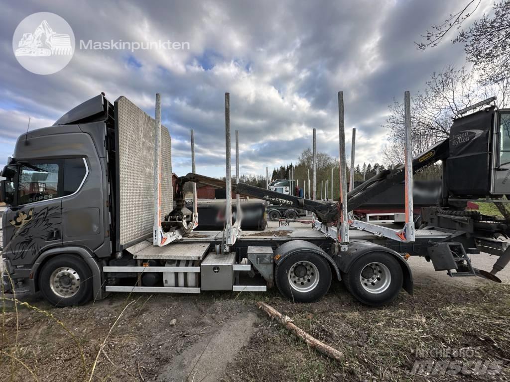 Scania R 730 Timmerbilar