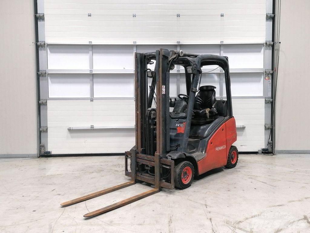 Linde H16T-01 Gasolmotviktstruckar