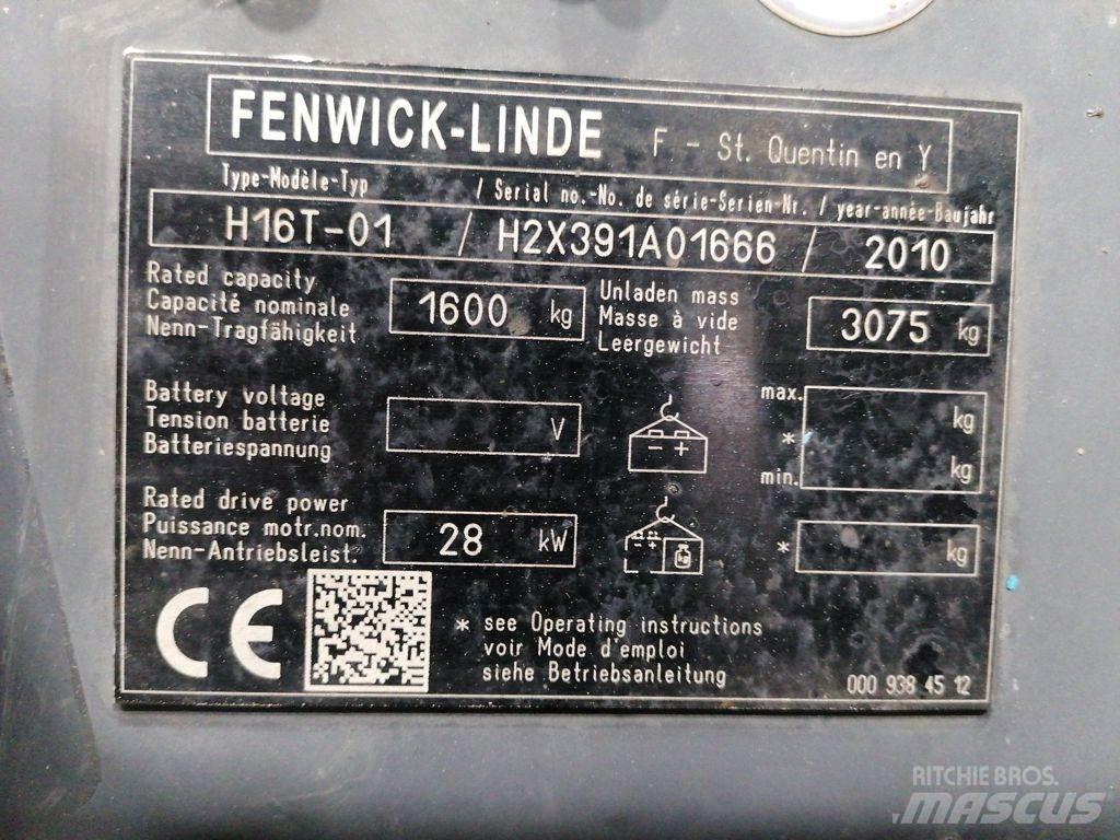 Linde H16T-01 Gasolmotviktstruckar