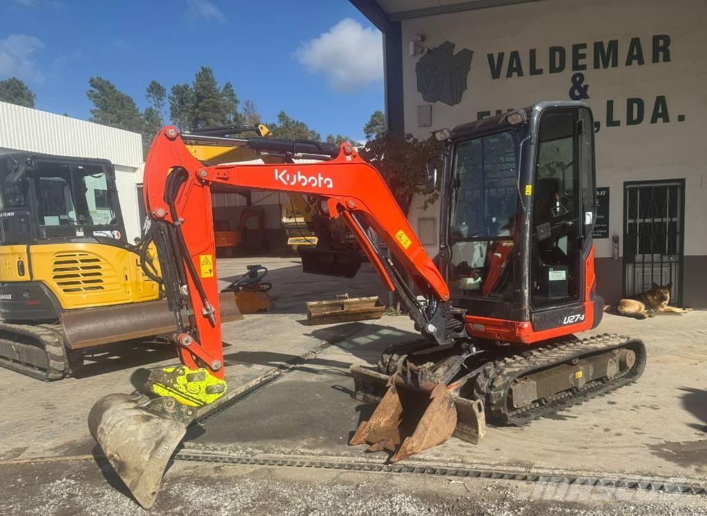 Kubota U 27 Minigrävare < 7t