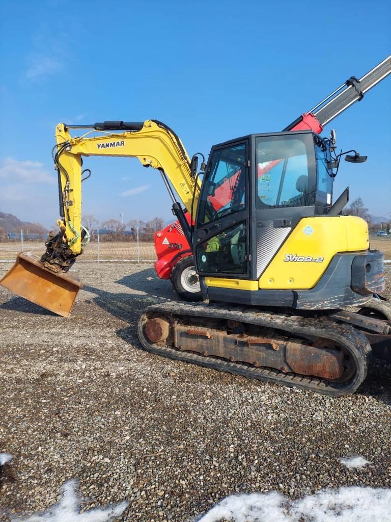 Yanmar SV 100-2 Midigrävmaskiner 7t - 12t