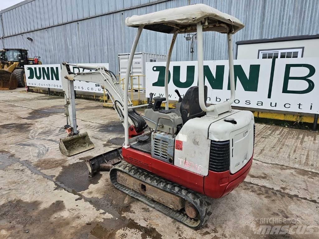 Takeuchi TB 016 Minigrävare < 7t