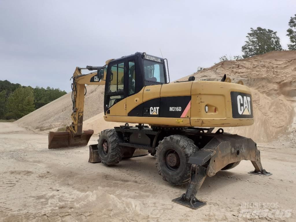 CAT M 316 D Hjulgrävare
