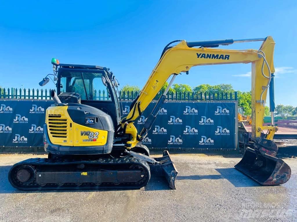 Yanmar Vio 82 Midigrävmaskiner 7t - 12t