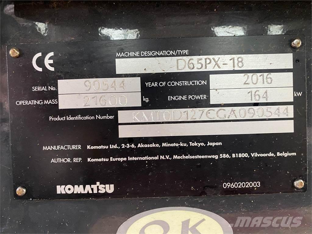 Komatsu D65PX-18 Bandschaktare
