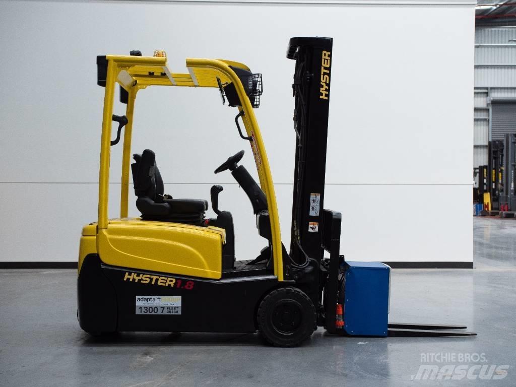 Hyster J1.8XNT Elmotviktstruckar