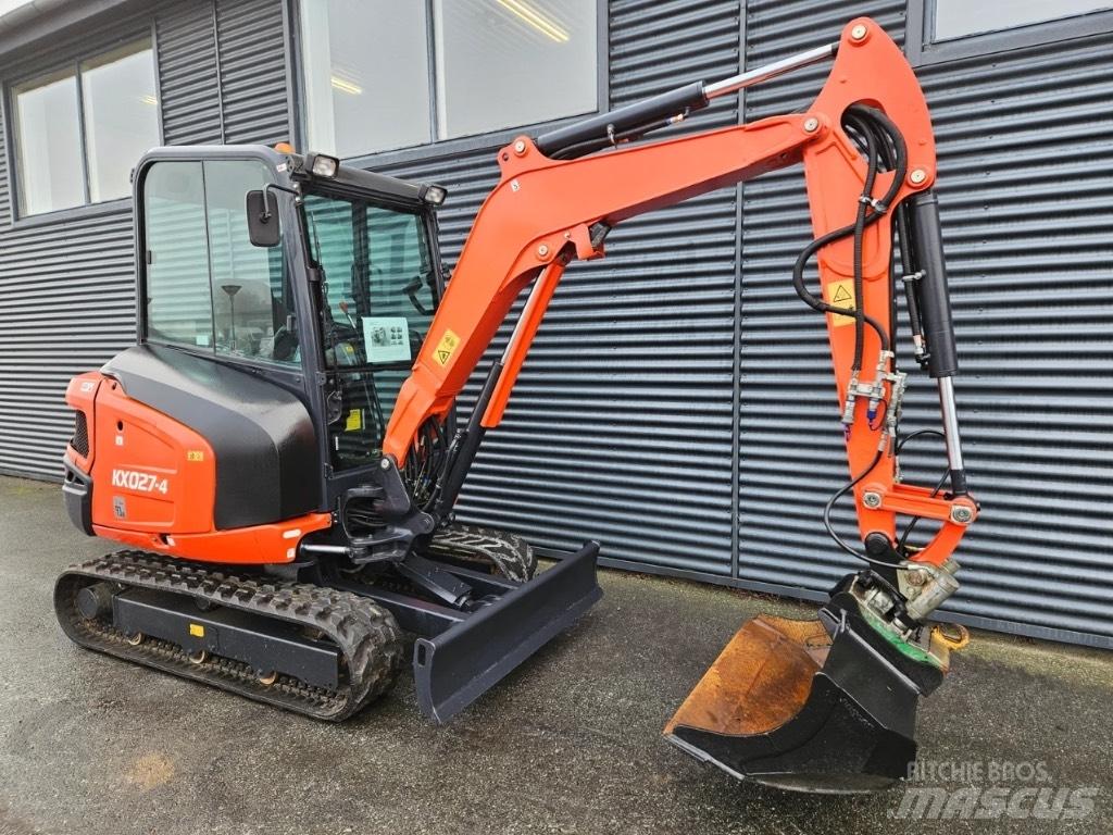 Kubota kx027-4 Minigrävare < 7t
