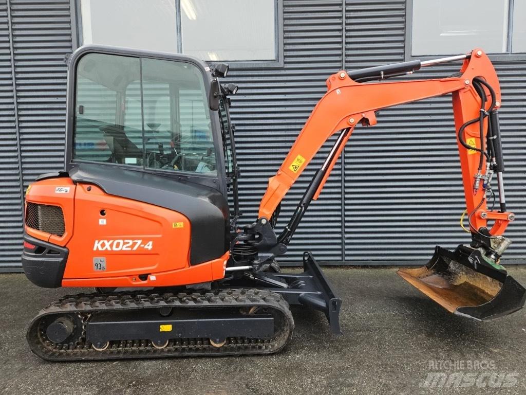 Kubota kx027-4 Minigrävare < 7t