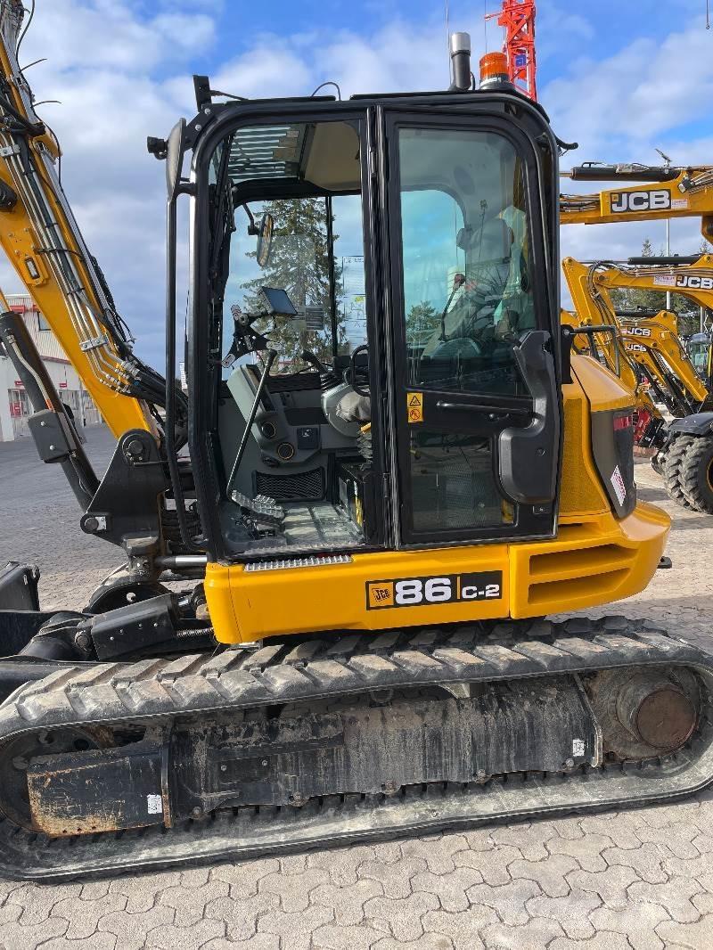 JCB 86C-2 TAB Midigrävmaskiner 7t - 12t