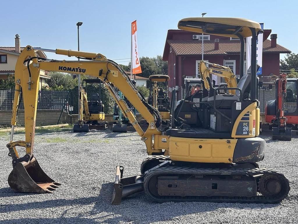 Komatsu PC26MR-3 Minigrävare < 7t