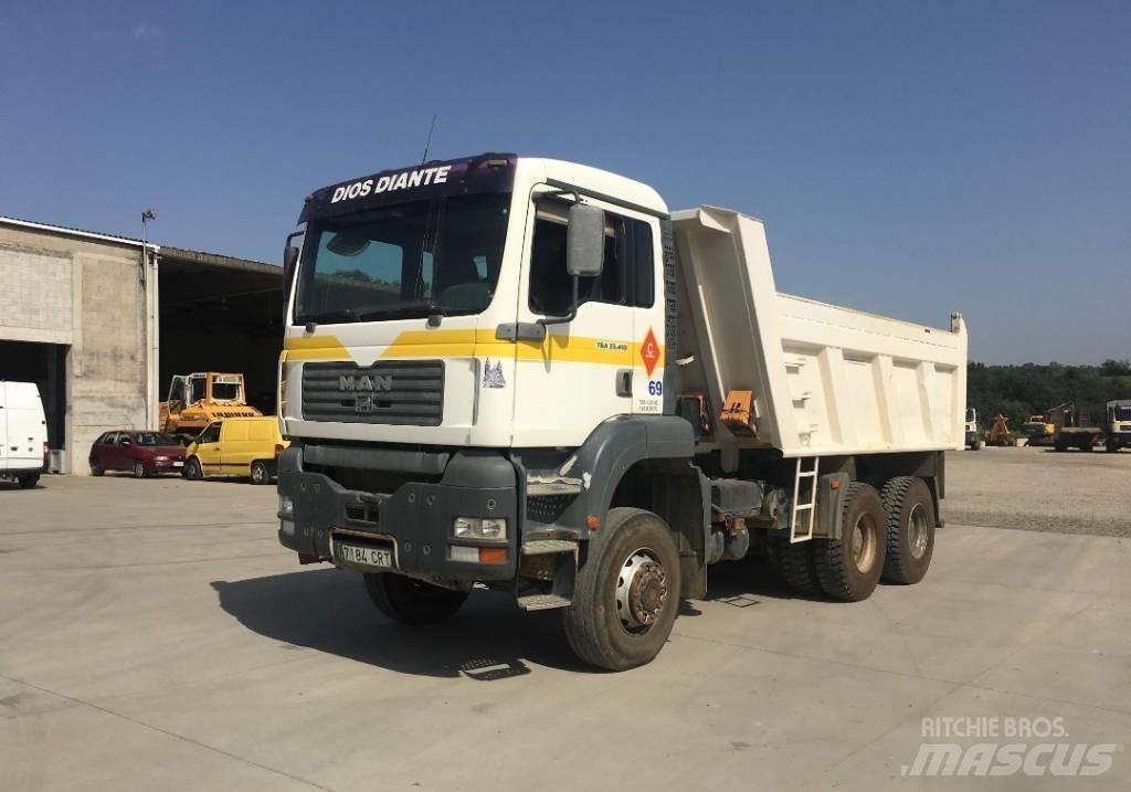 MAN TGA 33.410 Tippbilar