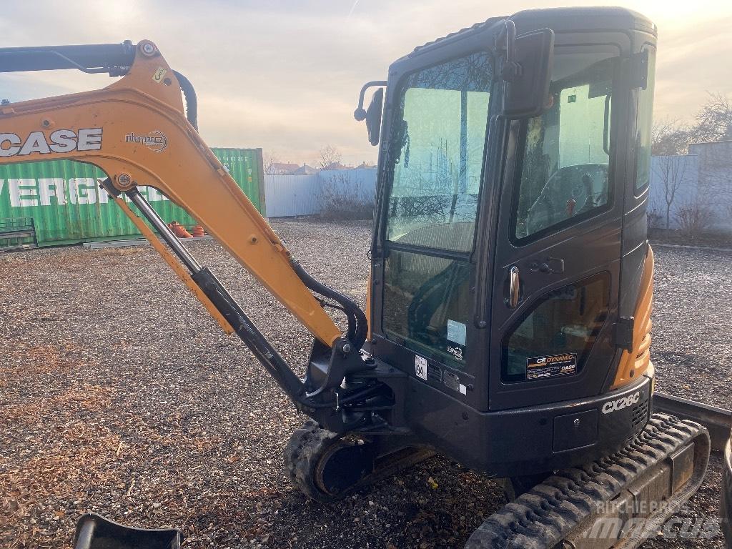 CASE CX 26 C Minigrävare < 7t