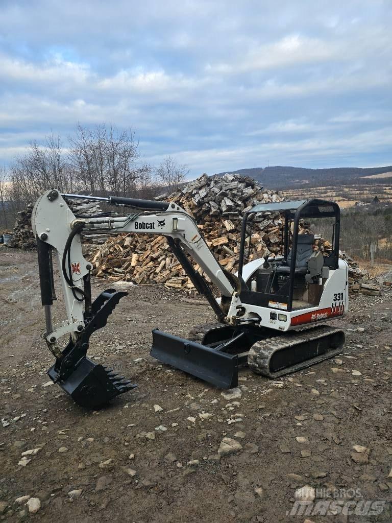 Bobcat 331 G Minigrävare < 7t