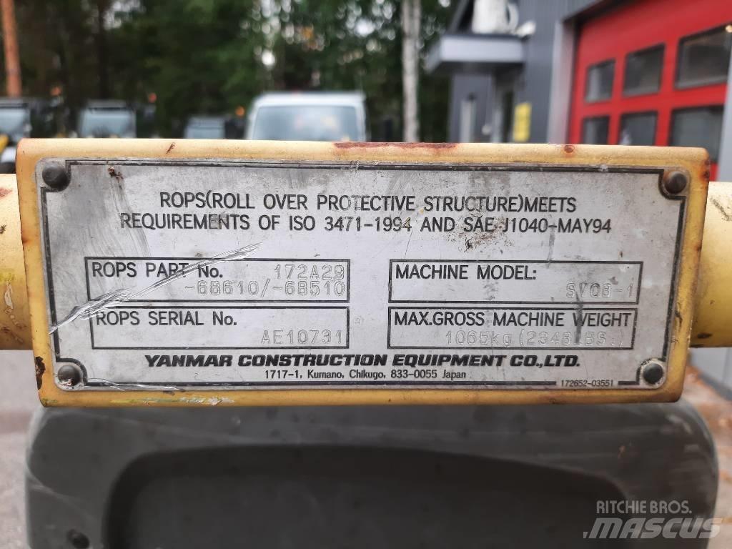 Yanmar SV 08-1 Minigrävare < 7t