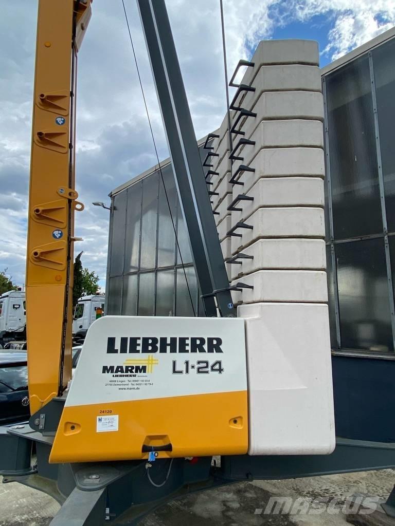 Liebherr L1-24 Byggkranar
