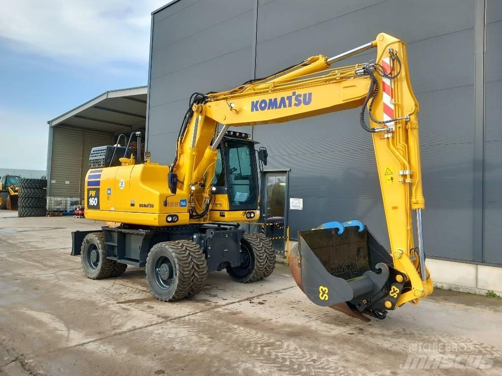 Komatsu PW160-11E0 Hjulgrävare
