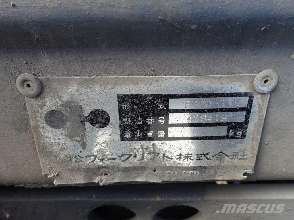 Komatsu FD 20-11 Dieselmotviktstruckar