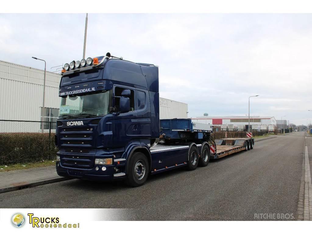 Scania R580 V8 + 6X4 Dragbilar
