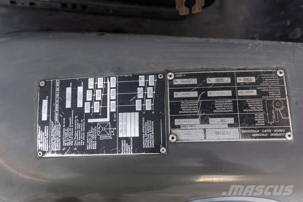 Manitou MI 35 G Gasolmotviktstruckar