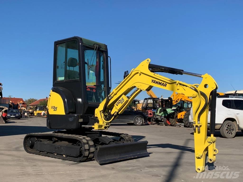 Yanmar Vio 25-4 Minigrävare < 7t
