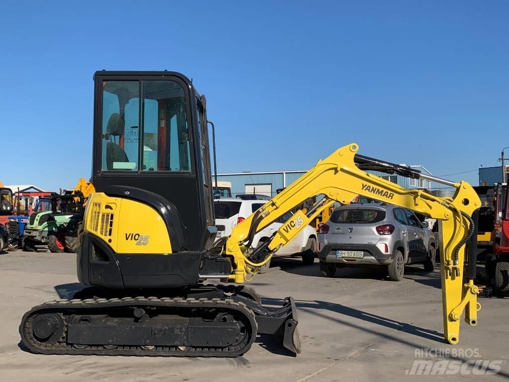 Yanmar Vio 25-4 Minigrävare < 7t