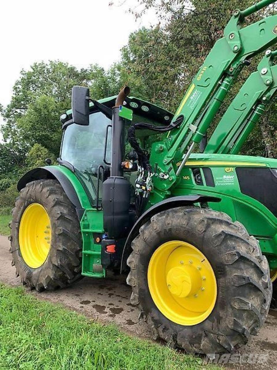 John Deere 6145r Traktorer