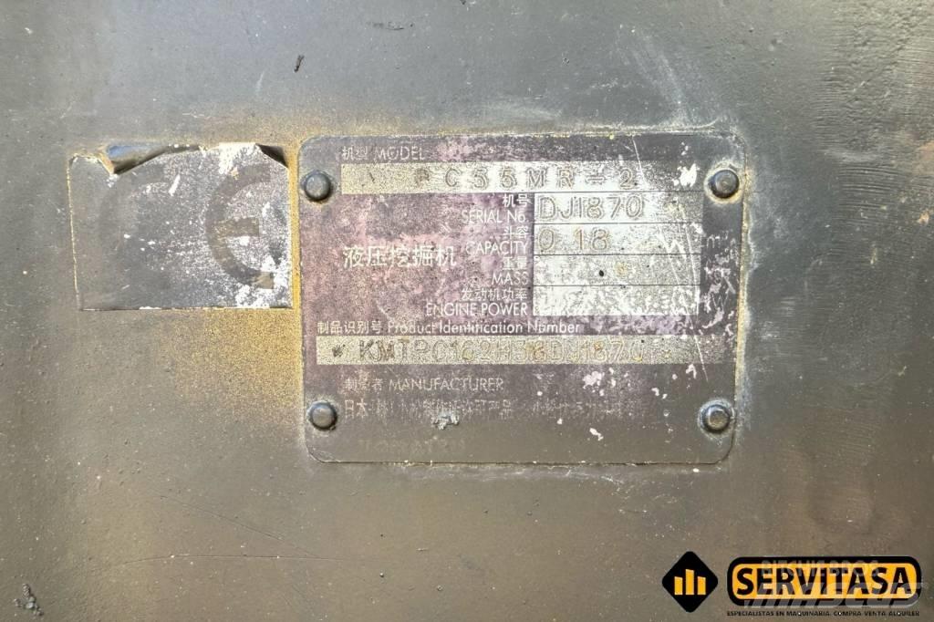 Komatsu PC 55 MR-2 Minigrävare < 7t