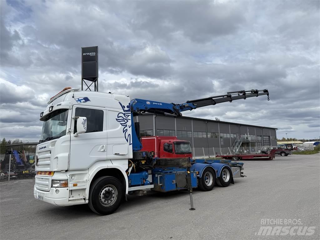 Scania R420 6X2 Kranbilar
