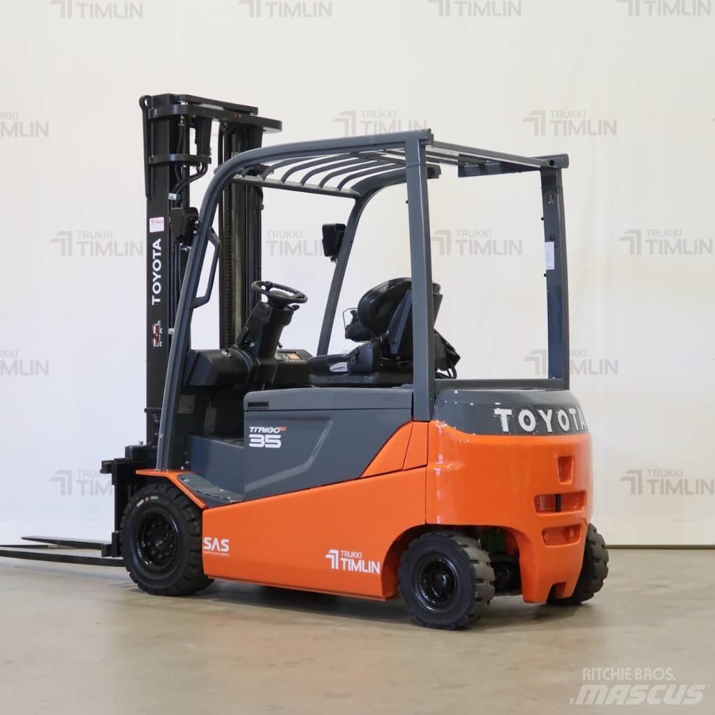 Toyota 8FBMT35 Elmotviktstruckar