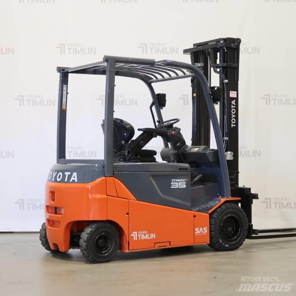 Toyota 8FBMT35 Elmotviktstruckar