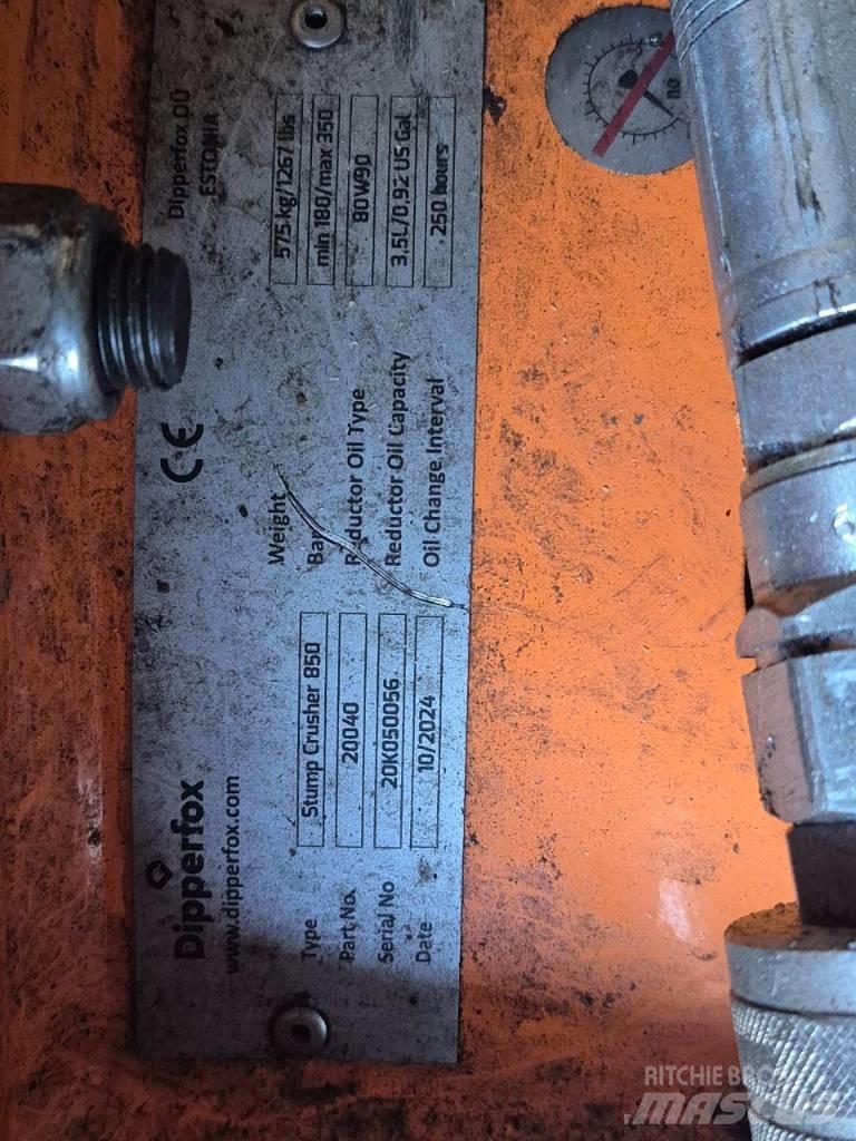 Dipperfox SC850 pro Asfaltsskärare