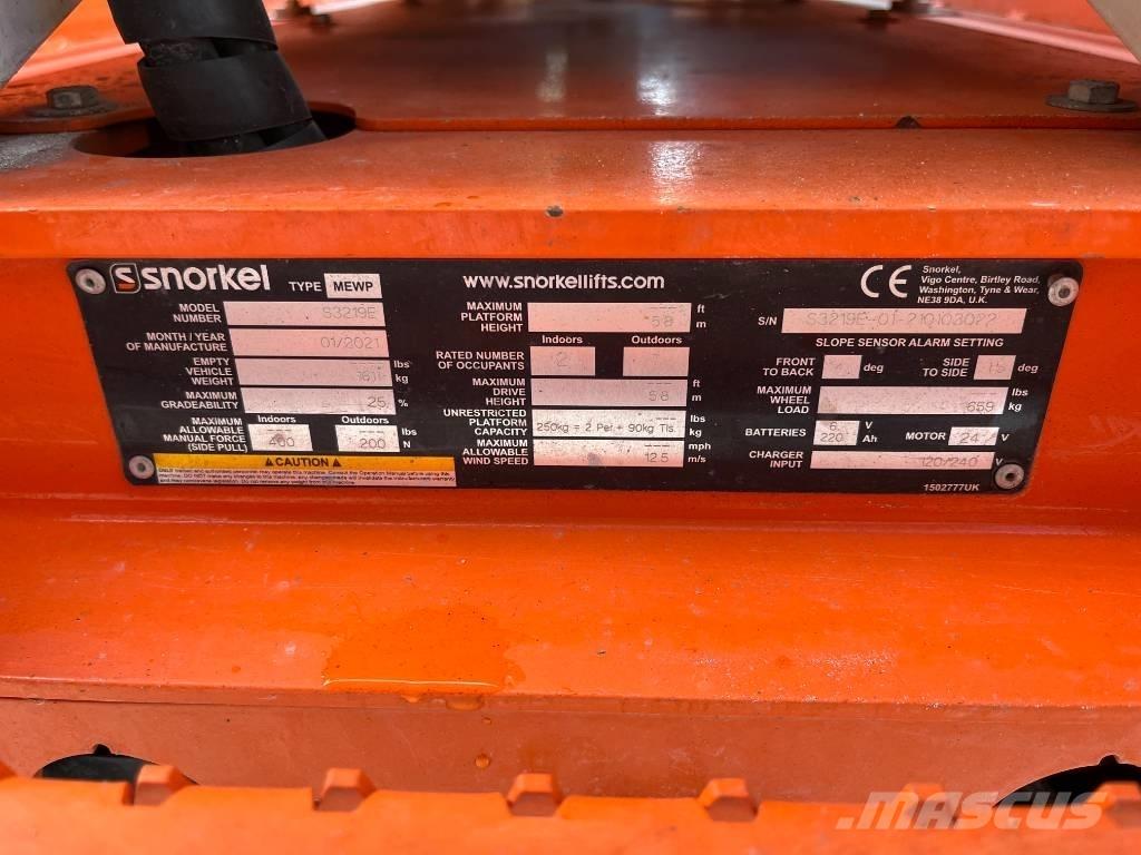 Snorkel S 3219 E Saxliftar