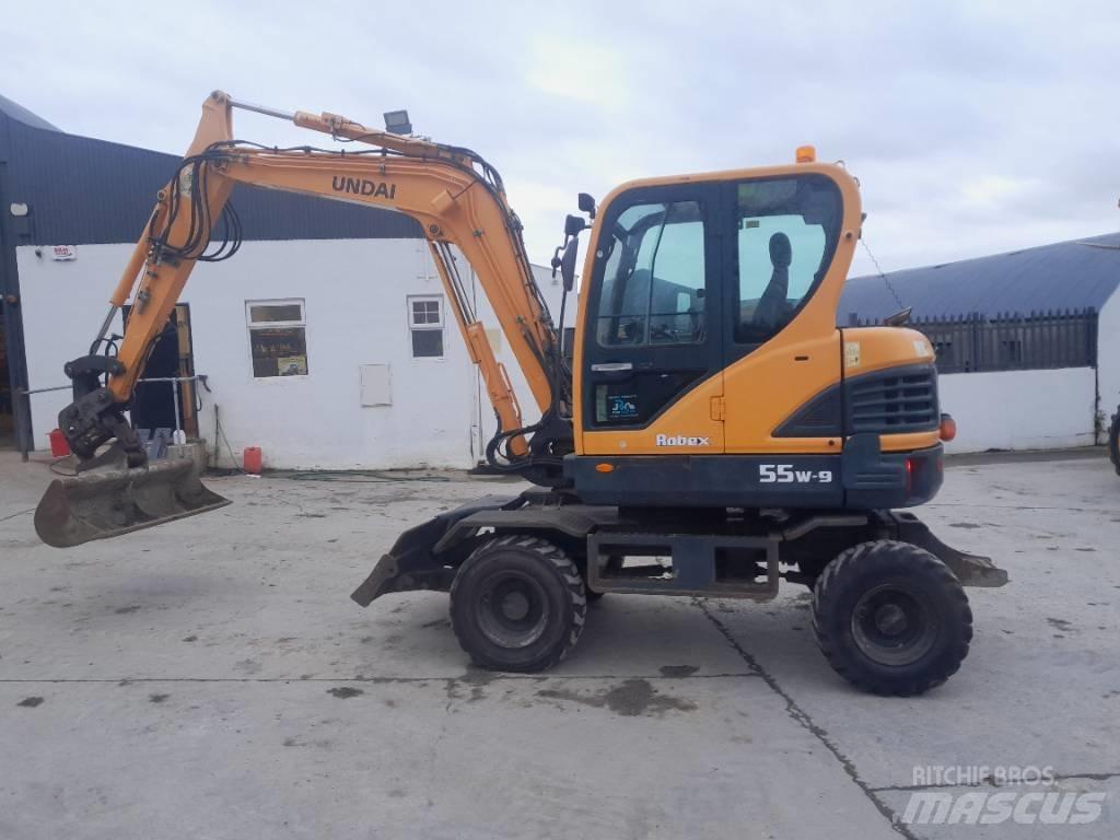 Hyundai R55 W-9 Hjulgrävare