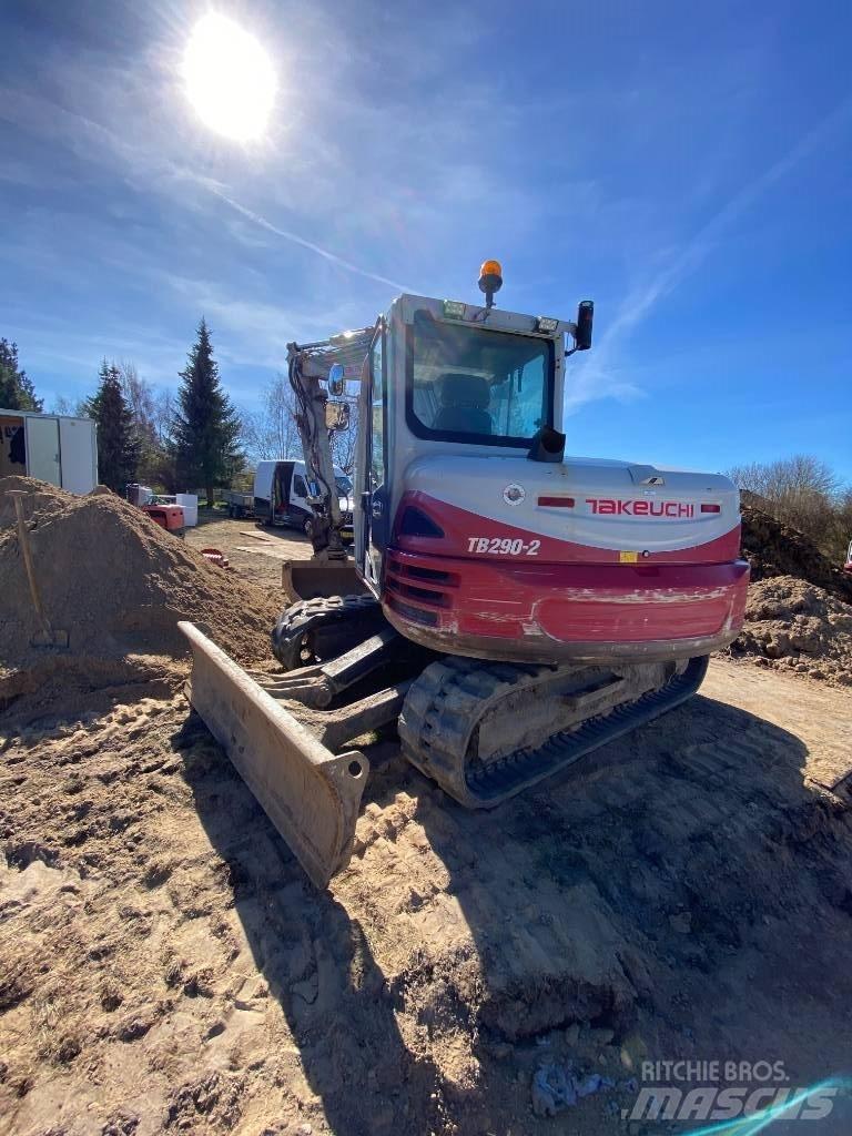 Takeuchi TB290-2 Minigrävare < 7t