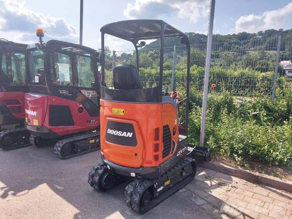 Doosan DX 17 Minigrävare < 7t