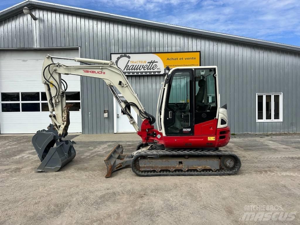 Takeuchi TB 260 Minigrävare < 7t