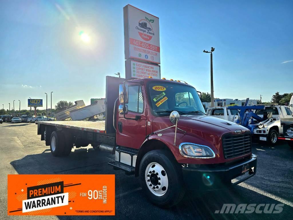 Freightliner M2 106 Flakbilar