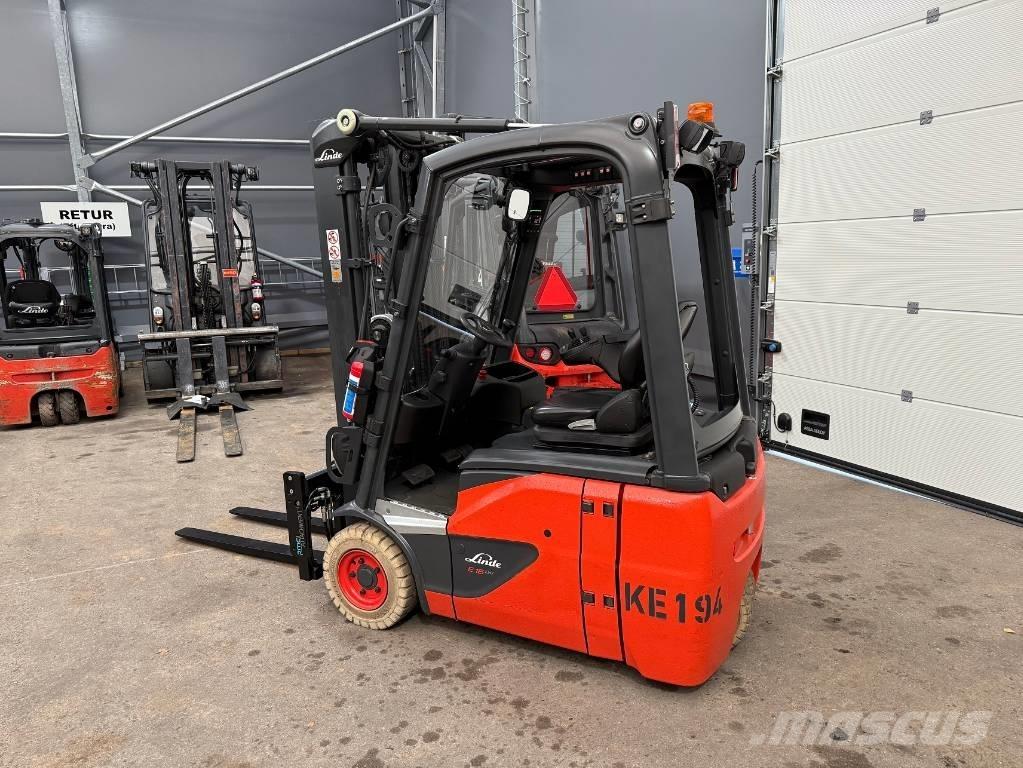 Linde E 16 C-02 Elmotviktstruckar