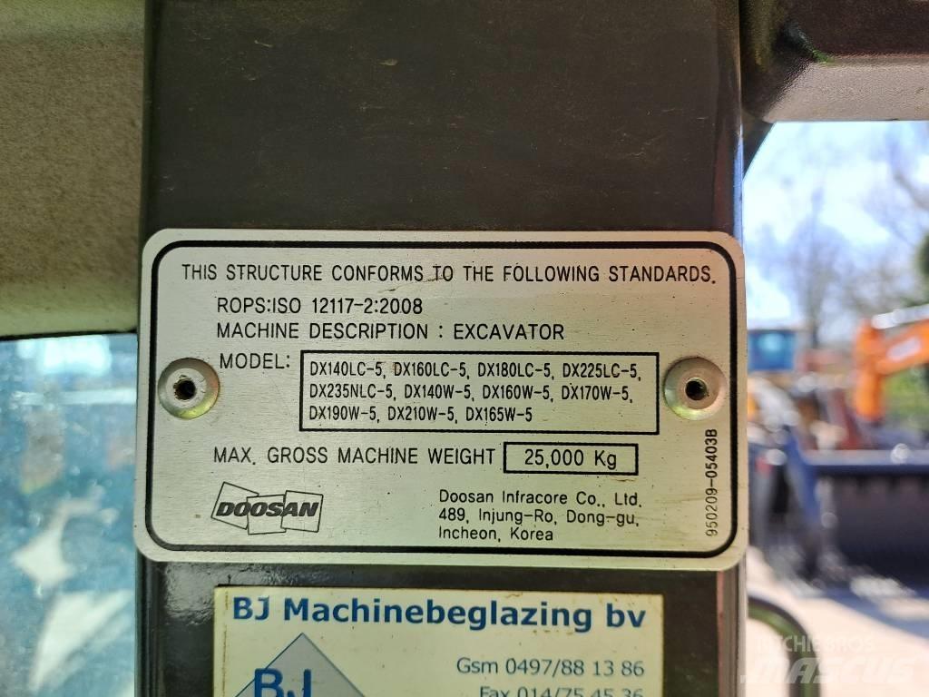 Doosan DX140W-5 Hjulgrävare