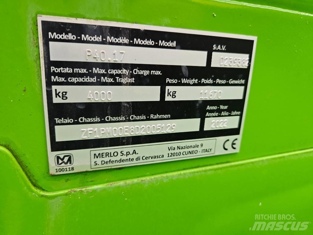Merlo P 40.17 Teleskoplastare