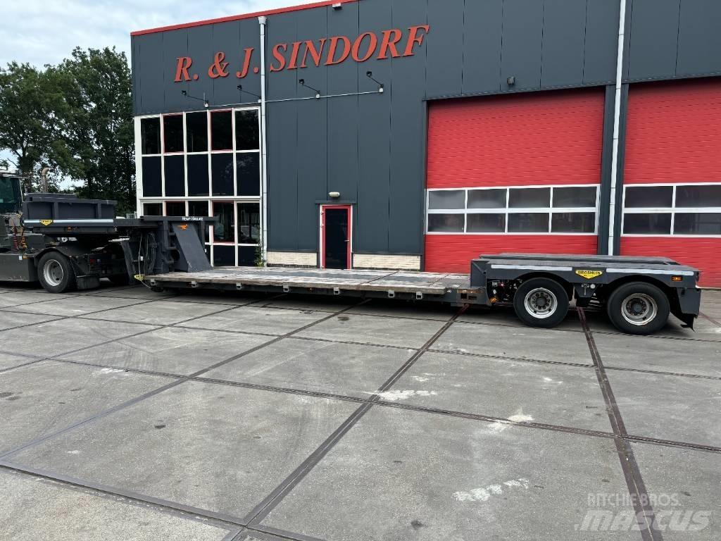 Broshuis 2ABD-38 Låg lastande semi trailer