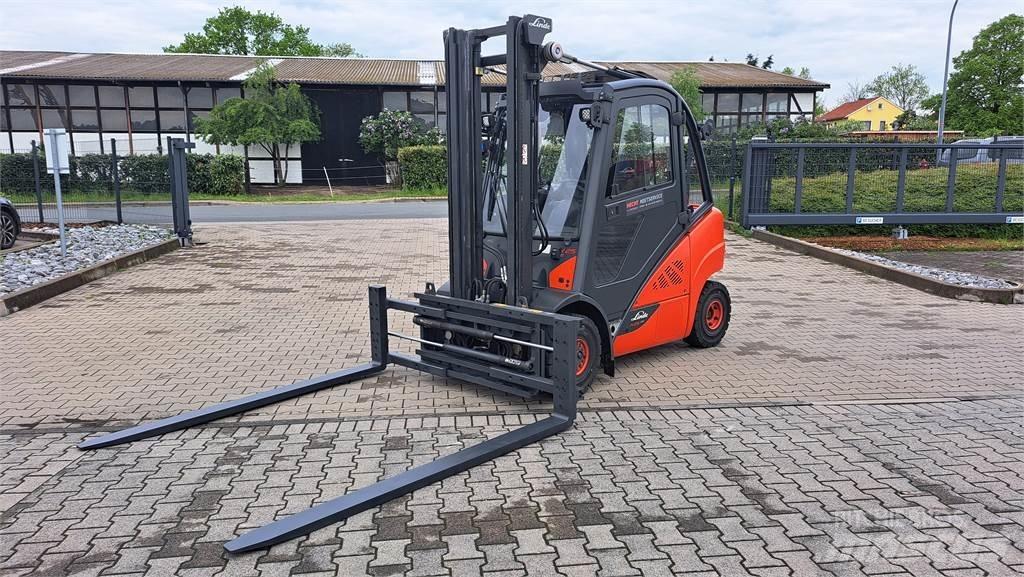 Linde H25T-02 Gasolmotviktstruckar