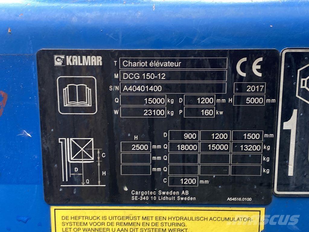 Kalmar DCG150-12 Dieselmotviktstruckar