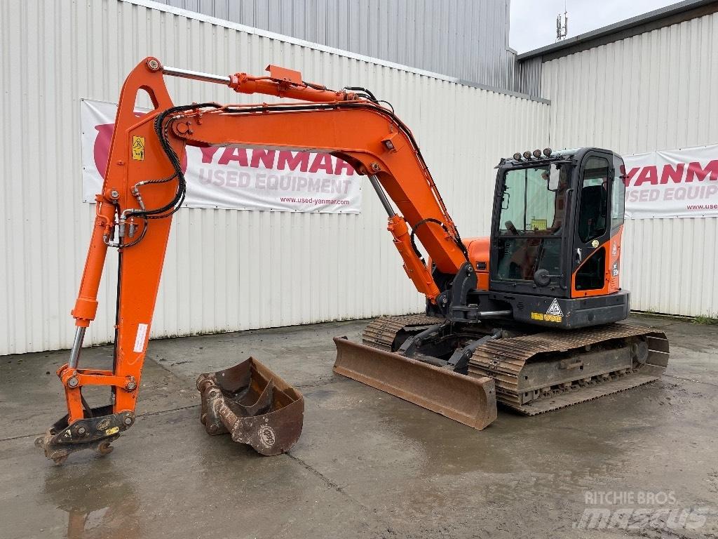 Doosan DX85 Midigrävmaskiner 7t - 12t