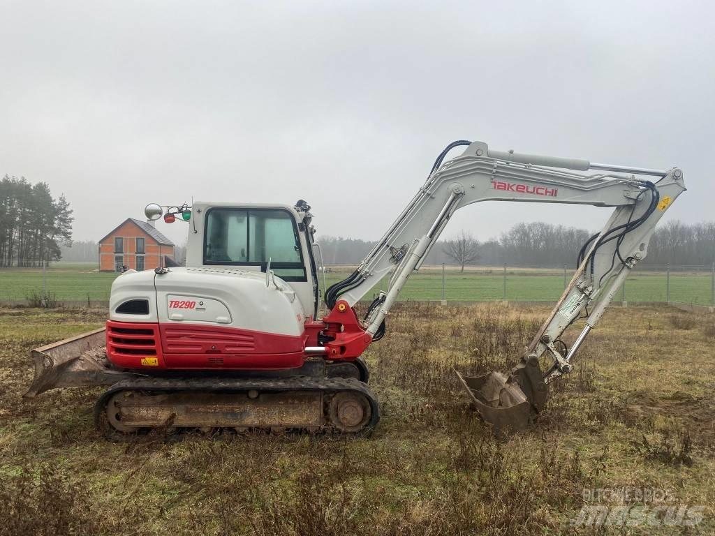 Takeuchi TB 290 Midigrävmaskiner 7t - 12t