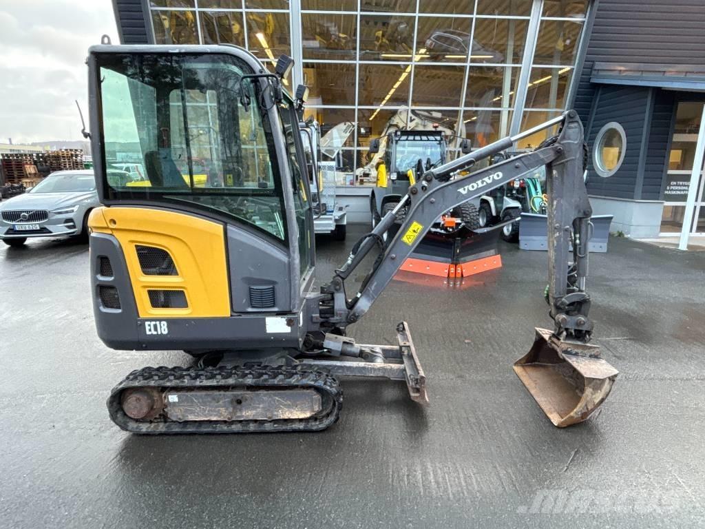 Volvo EC18 D Minigrävare < 7t
