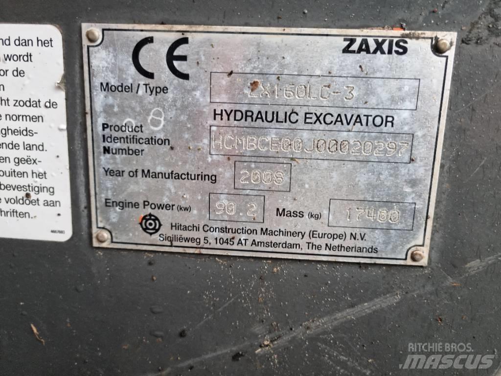 Hitachi ZX 160 Bandgrävare